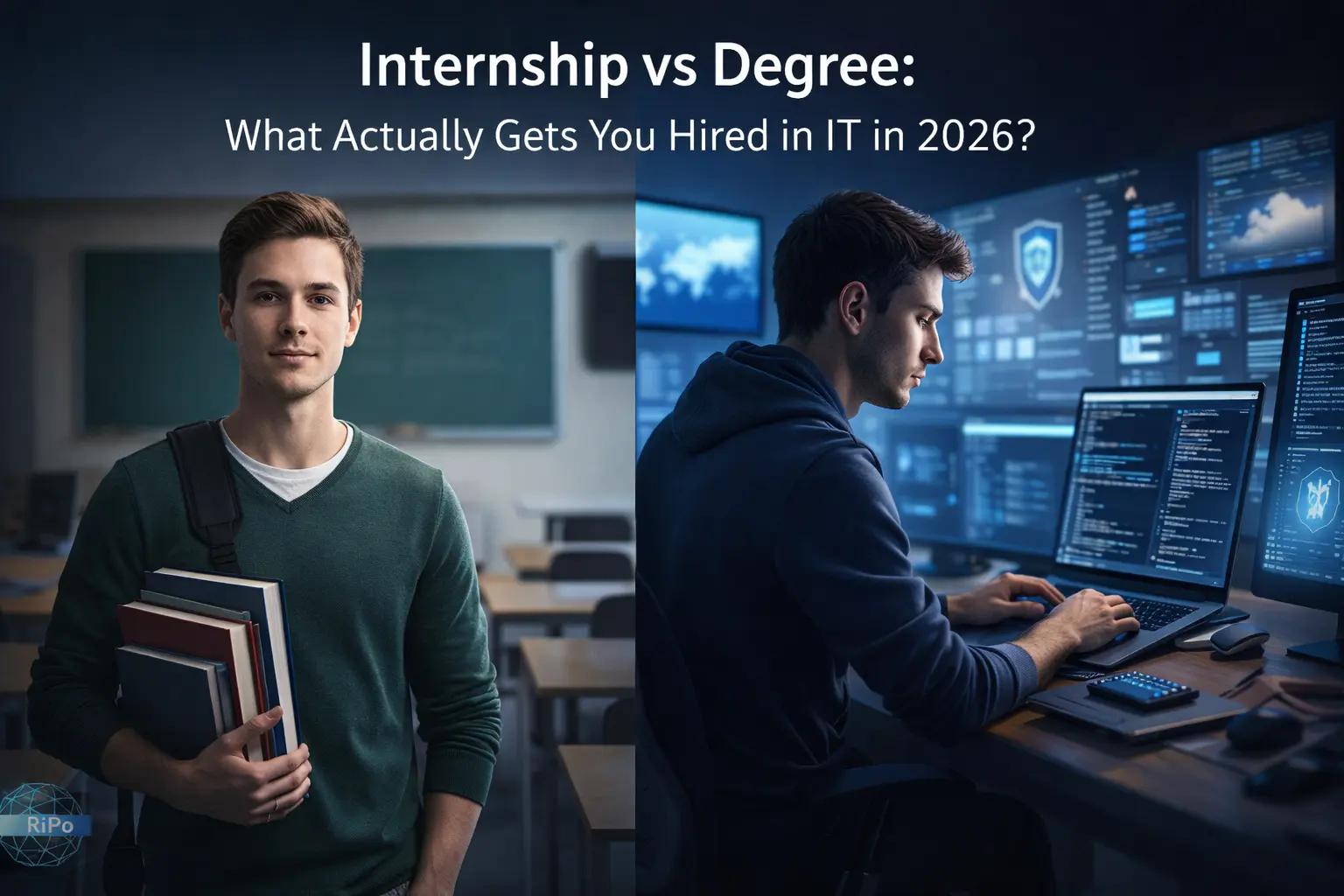 Internship vs Degree: What Actually Gets You Hired in IT in 2026?