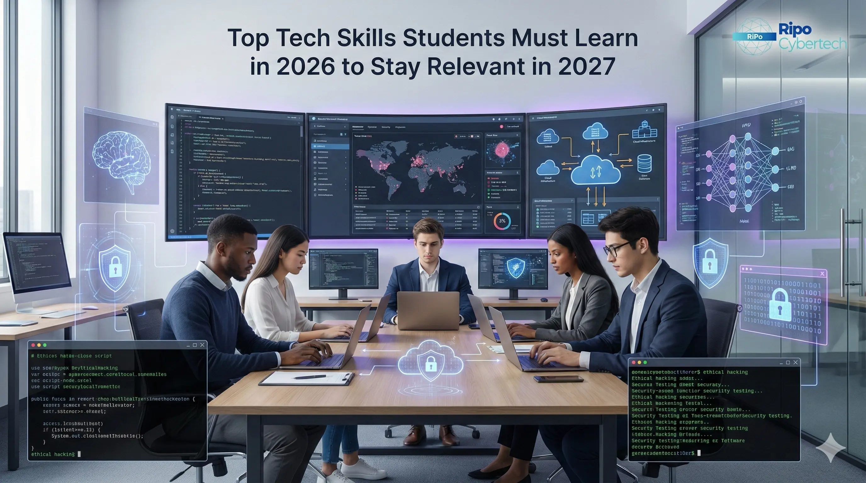 Top Tech Skills Students Must Learn in 2026 to Stay Relevant in 2027-30