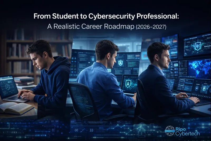 From Student to Cybersecurity Professional: A Realistic Career Roadmap (2026–2027)